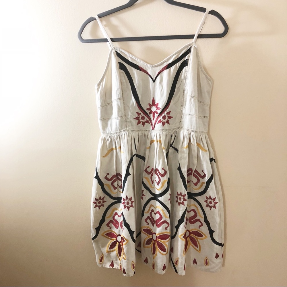 Free People Embroidered Dress